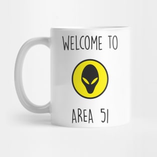 WELCOME TO AREA 51 Mug